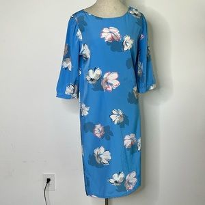 🔹 Vintage Sidan Liberty House Hawaiian Dress